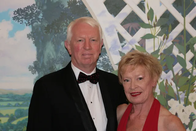 Iain and Pam a couple of days later, still celebrating, September 2015.